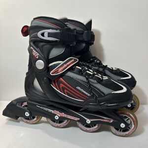 Bladerunner Pro 80 Inline Rollerblades Skate Black Men Size 9 80mm Wheels ABEC 5